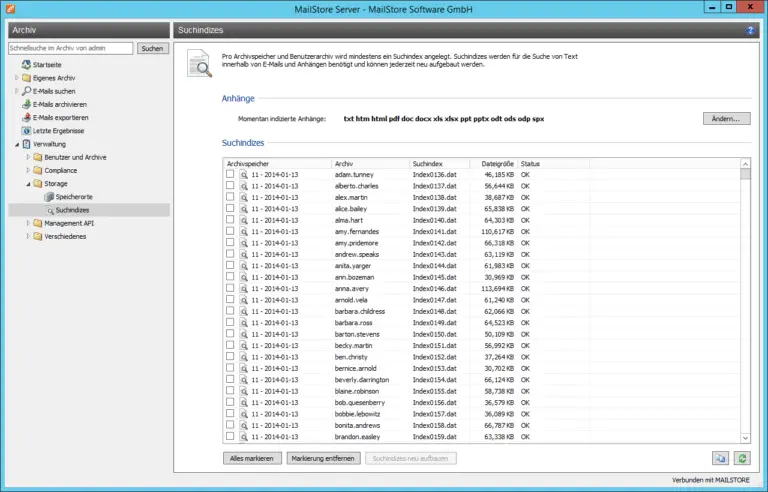 netyard Mailstore E-Mail Archivierung